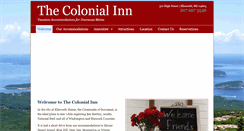 Desktop Screenshot of colonialinnmaine.com